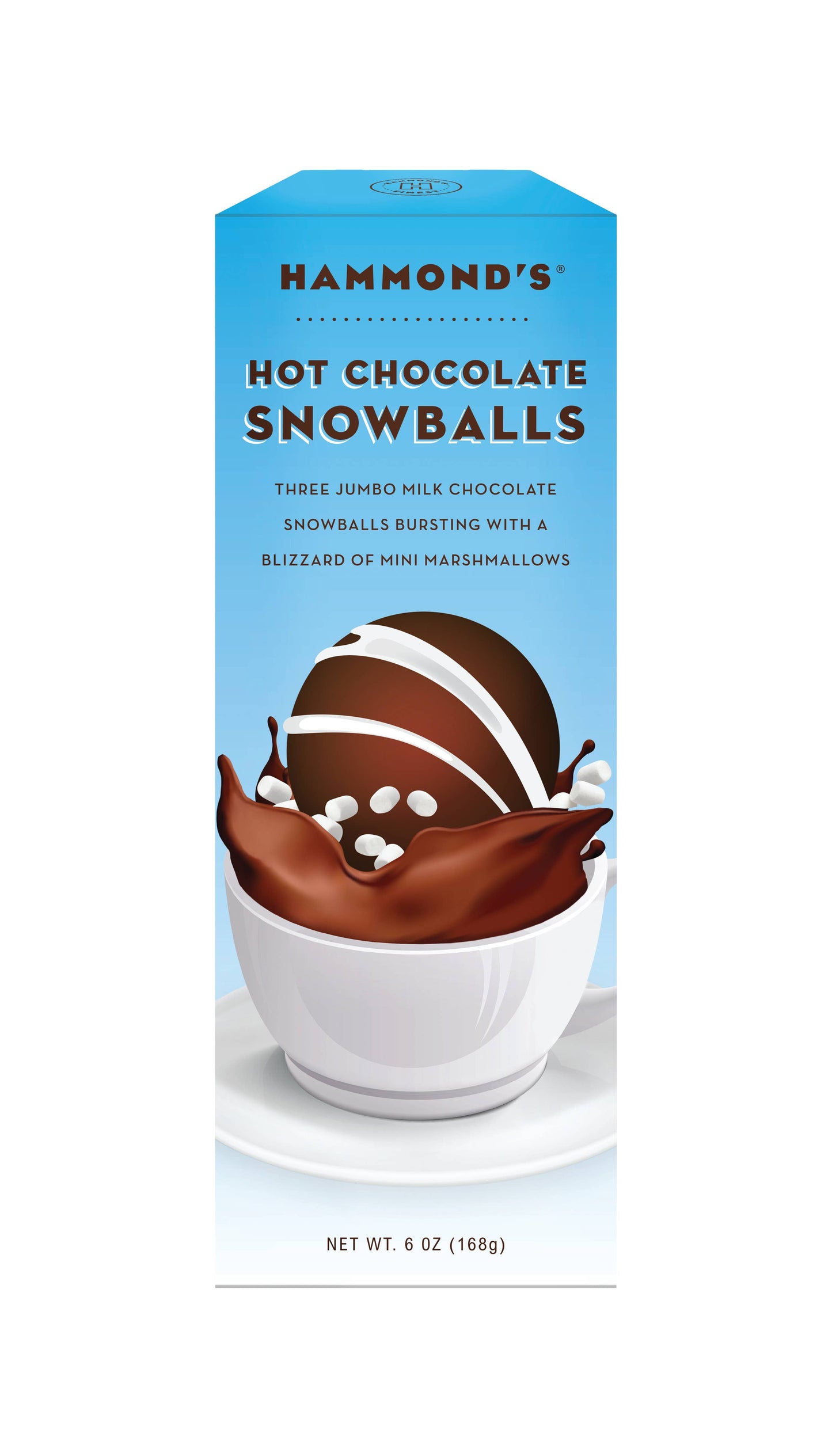 Hammond's Candies - Cocoa Bombs Hot Chocolate Snowballs Display 6oz
