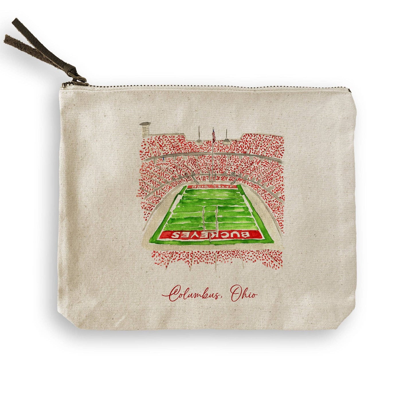 French Graffiti - Ohio State University Football Stadium: Notecard / Keep Words / -