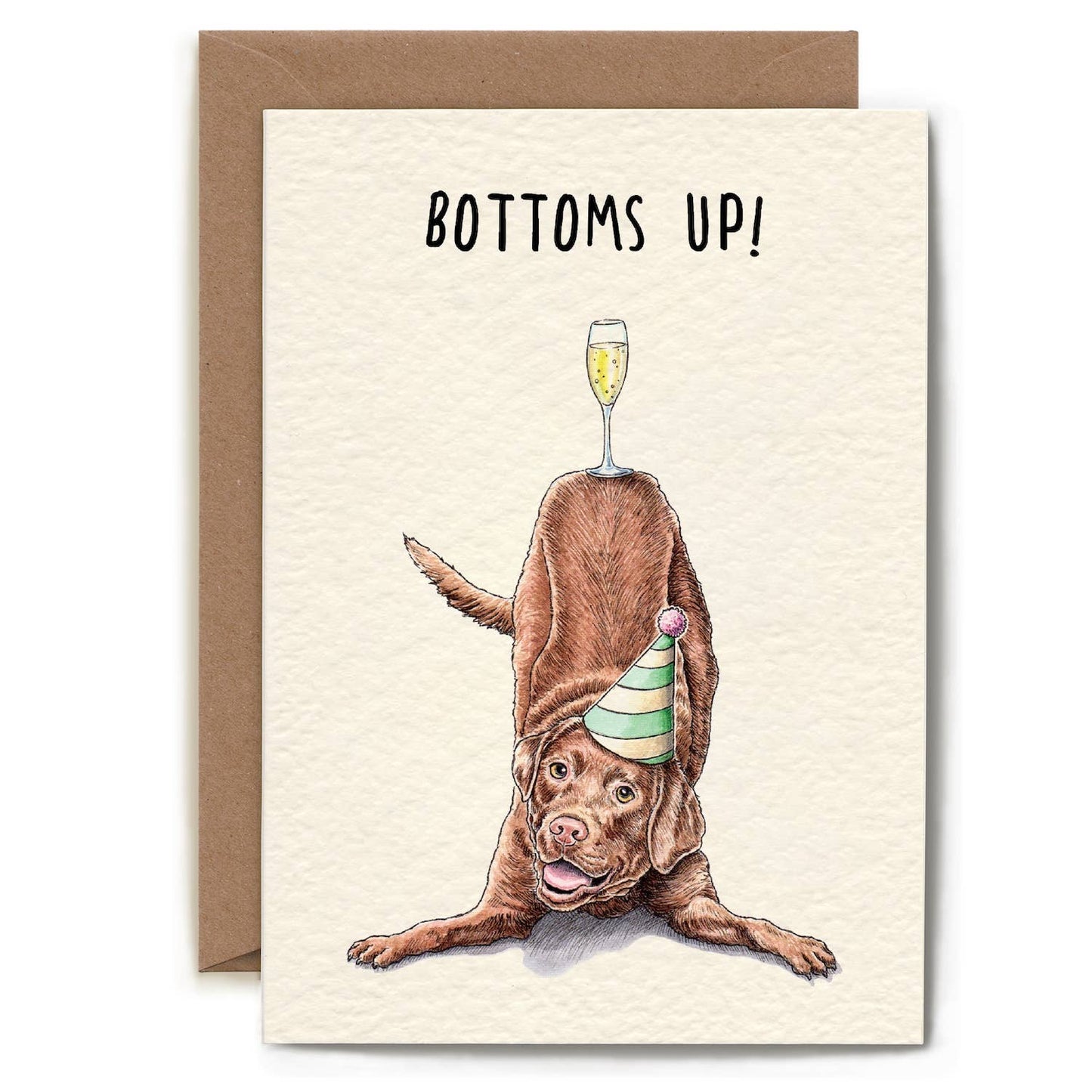 Hester & Cook - Stationery - Bottoms Up Card