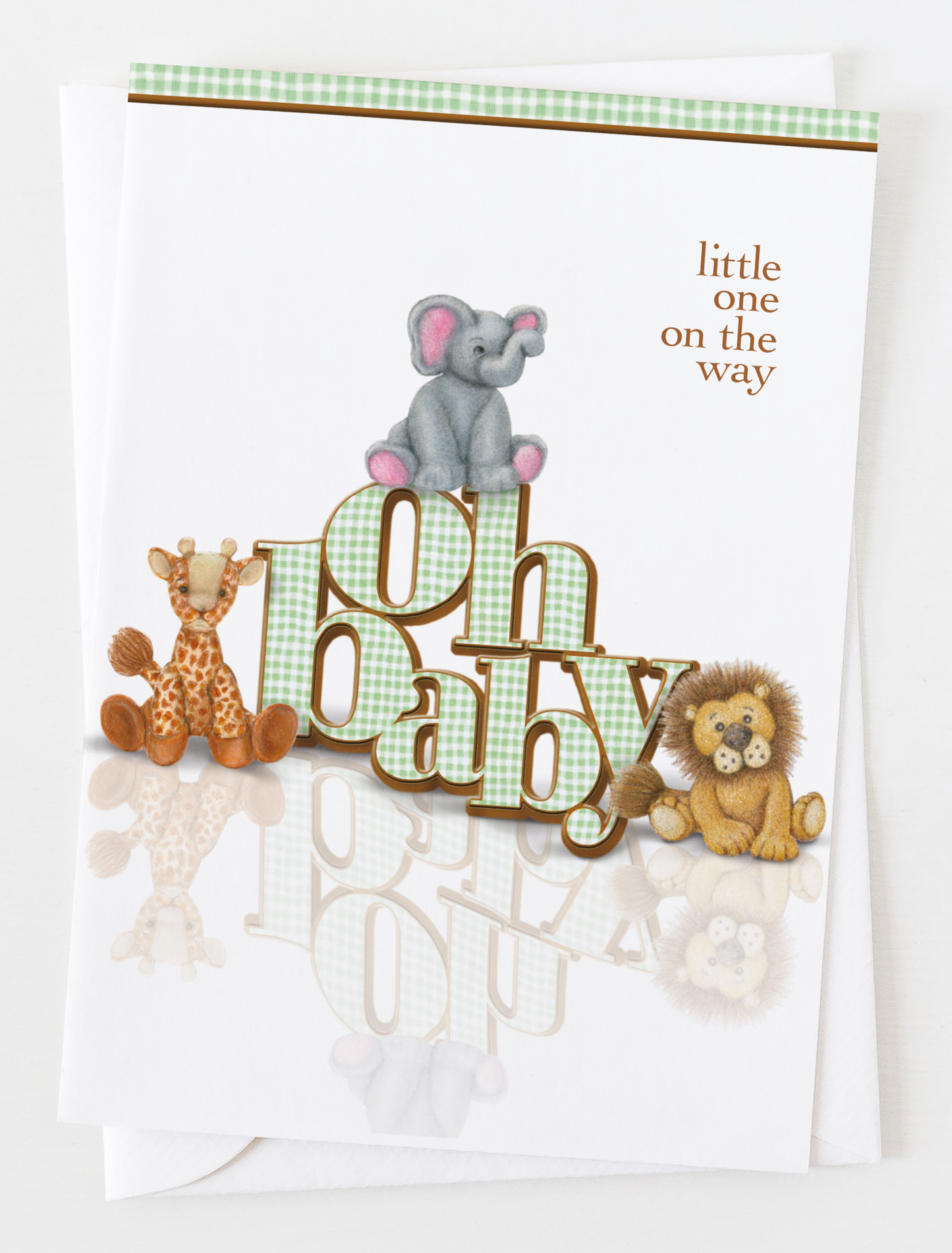 Ann Scott Design - Oh Baby On the Way Greeting Card C_1414