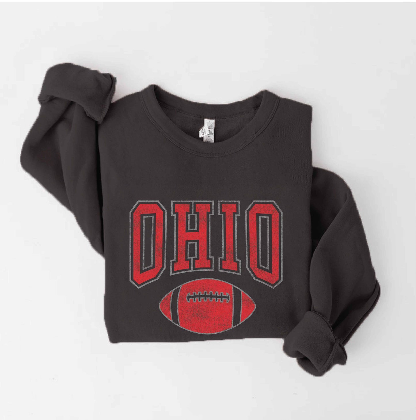 OAT COLLECTIVE - OHIO Sweatshirt: WHITE HEATHER / M
