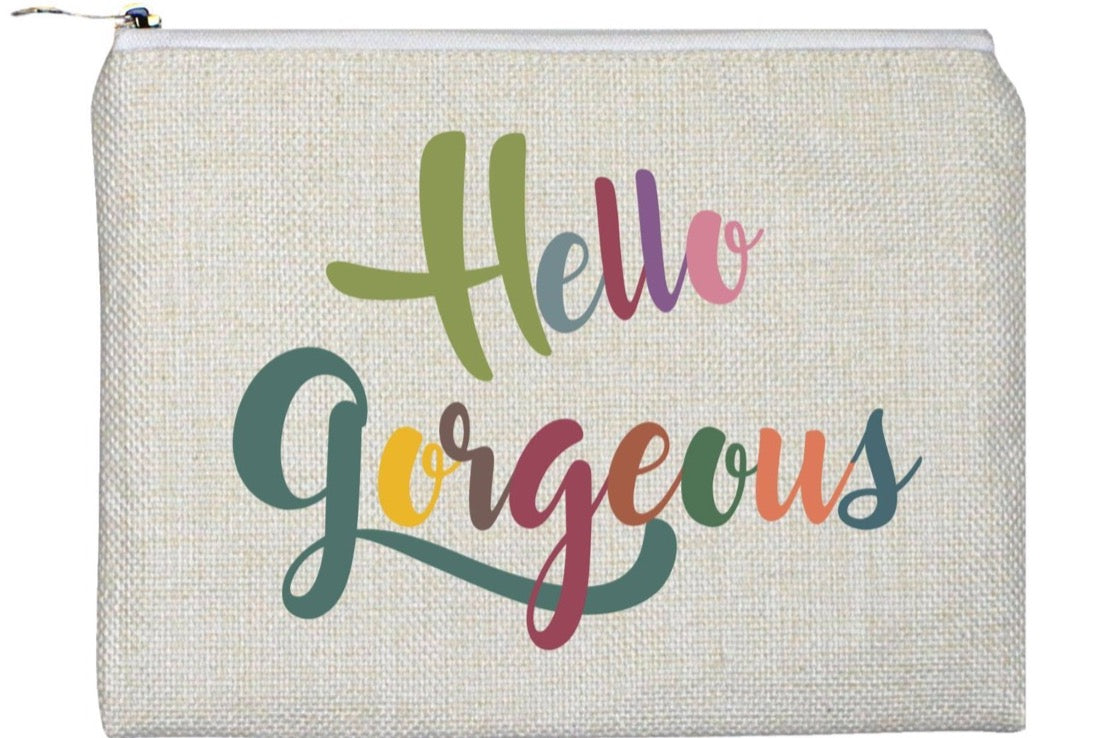 Cora & Pate | Southern Sisters - HELLO GORGEOUS ACCESSORY BAG