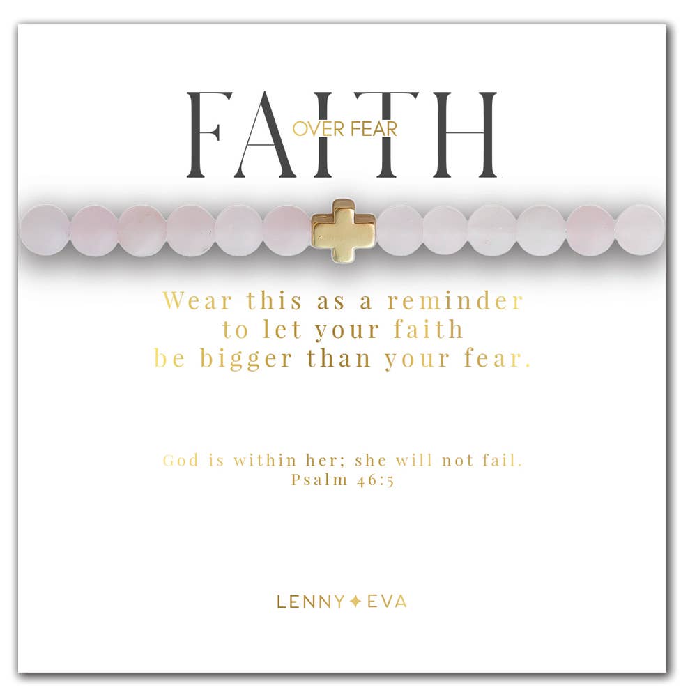 Lenny & Eva - Faith Over Fear Bracelets-Limited Edition-Multiple Options