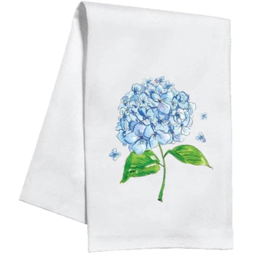 Blue Hydrangea Kitchen Towel