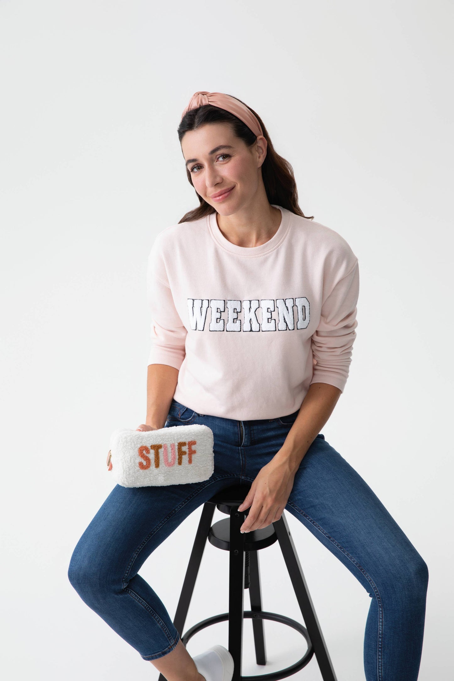 Shiraleah - "STUFF" SHERPA ZIP POUCH
