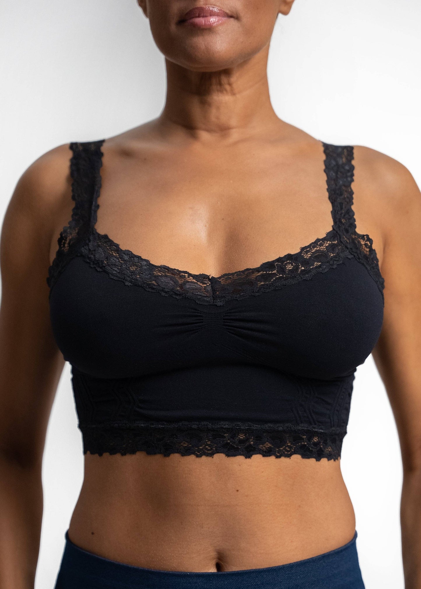 ELIETIAN - Lace Bralette: Bellini