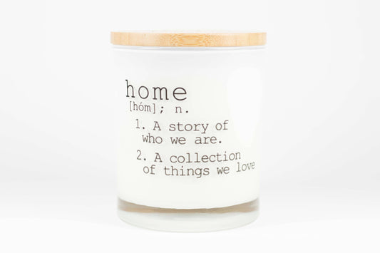 Unplug Soy Candles - Home Definition Housewarming Soy Candle: White Tea