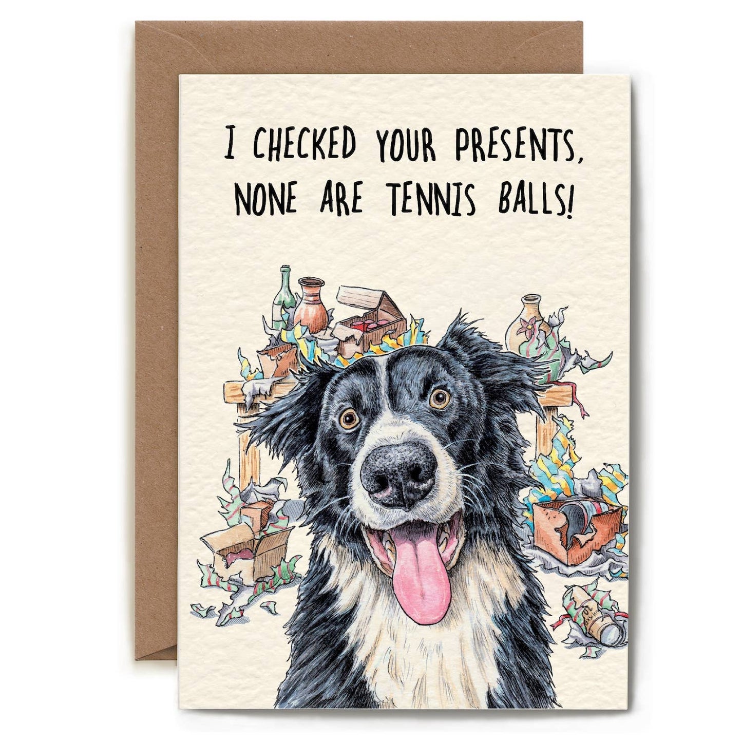 Hester & Cook - Stationery - Tennis Balls Card