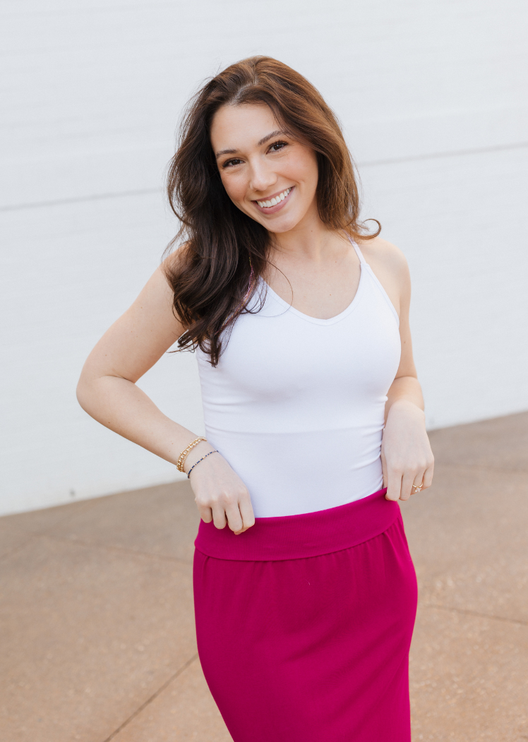 ELIETIAN - Built In Bra Cami: Black