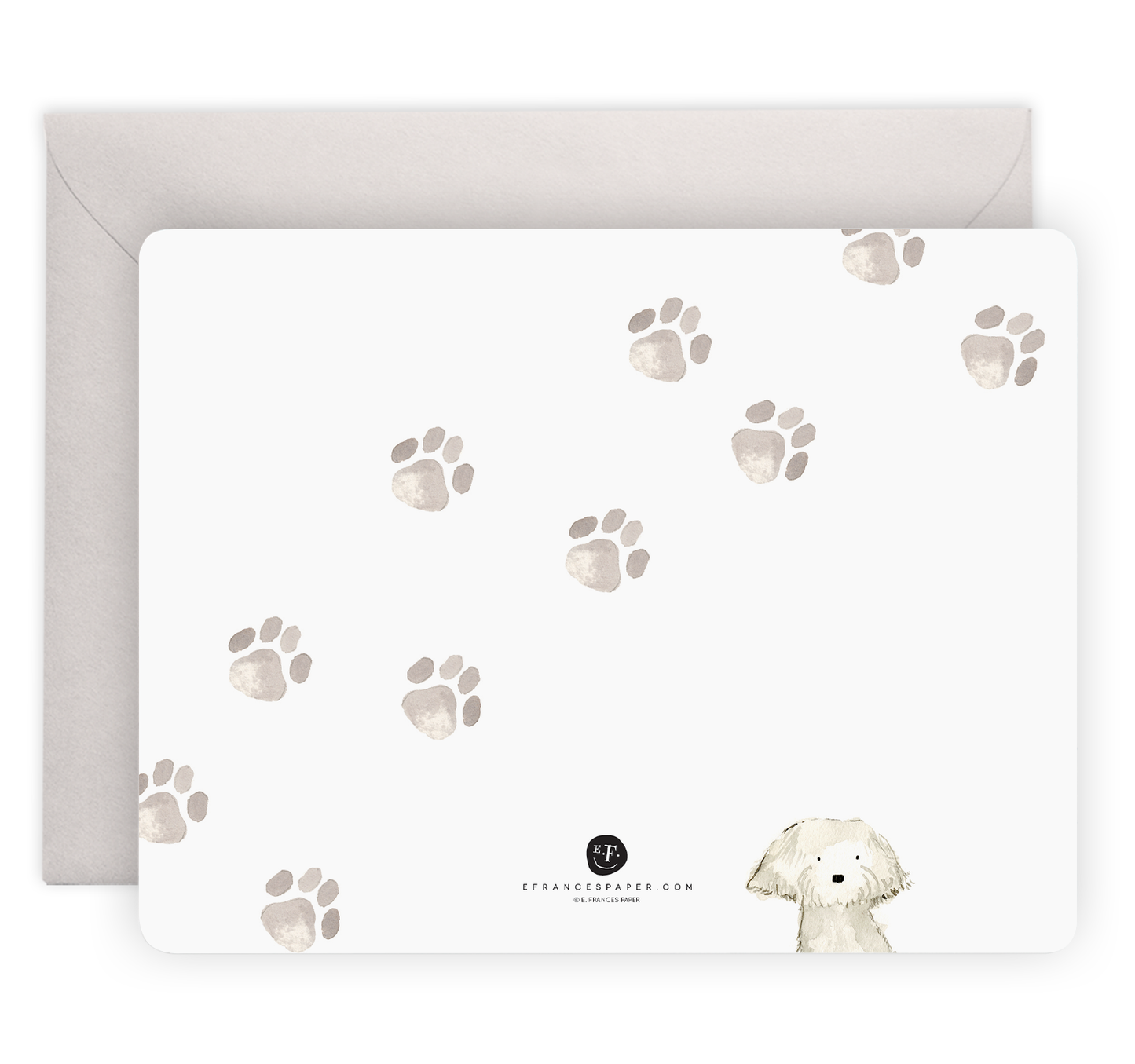 E. Frances Paper - Dog Days Flat Notes (Boxed Set of 8) | Notecards Stationery