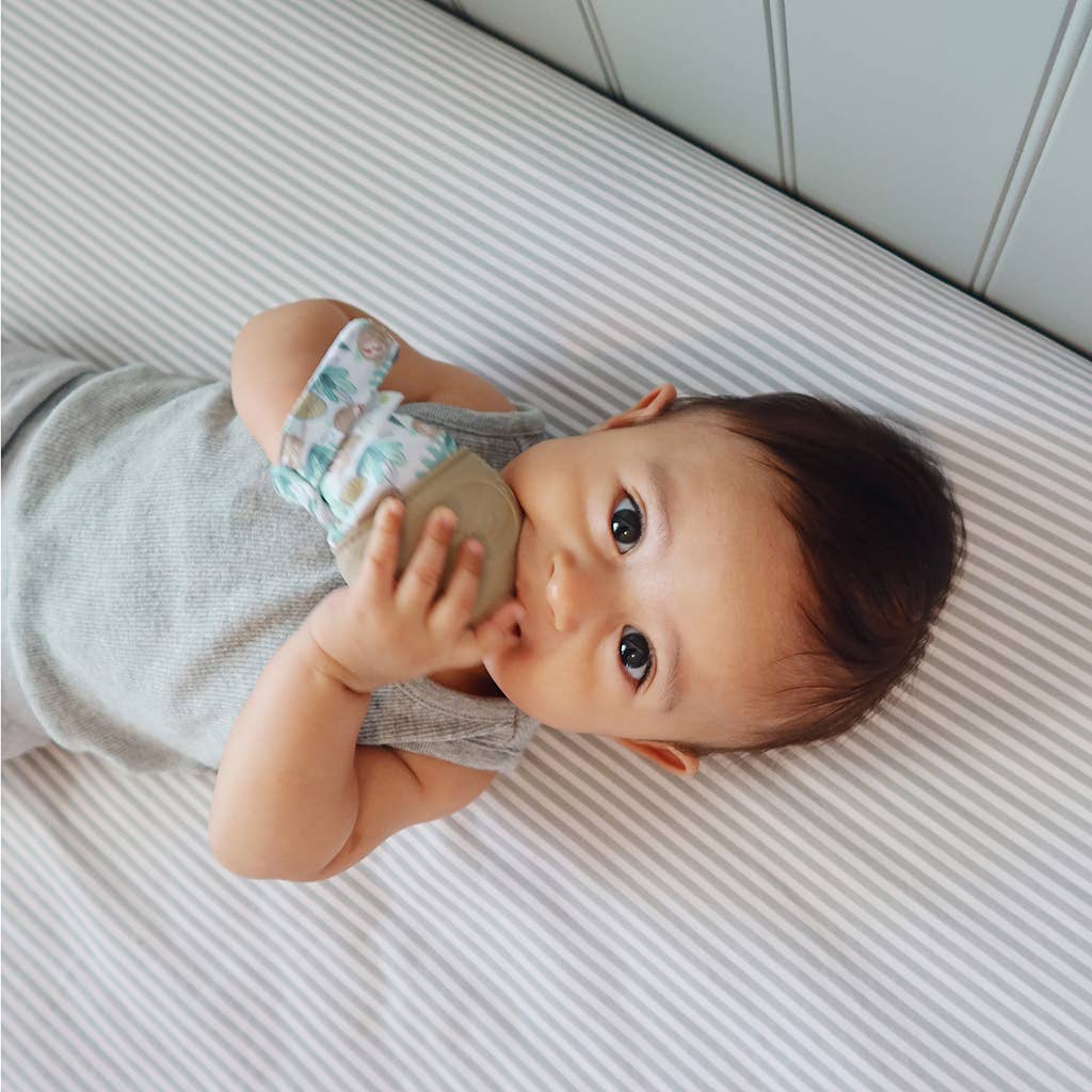 Itzy Ritzy - Itzy Mitt™ Silicone Teething Mitts: Bunny