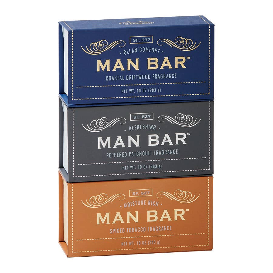 San Francisco Soap / Man Bar Soap - 3pc Man Bar Set 2