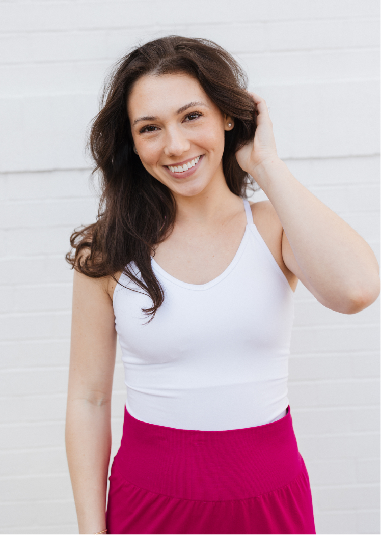 ELIETIAN - Built In Bra Cami: Black