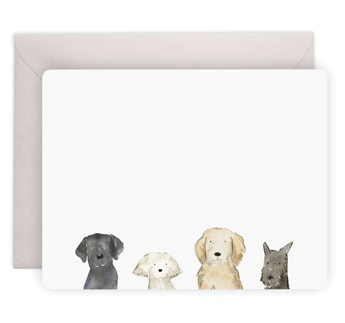 E. Frances Paper - Dog Days Flat Notes (Boxed Set of 8) | Notecards Stationery