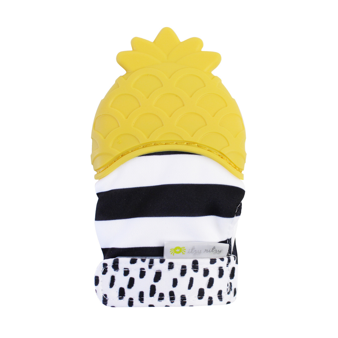 Itzy Ritzy - Itzy Mitt™ Silicone Teething Mitts: Bunny