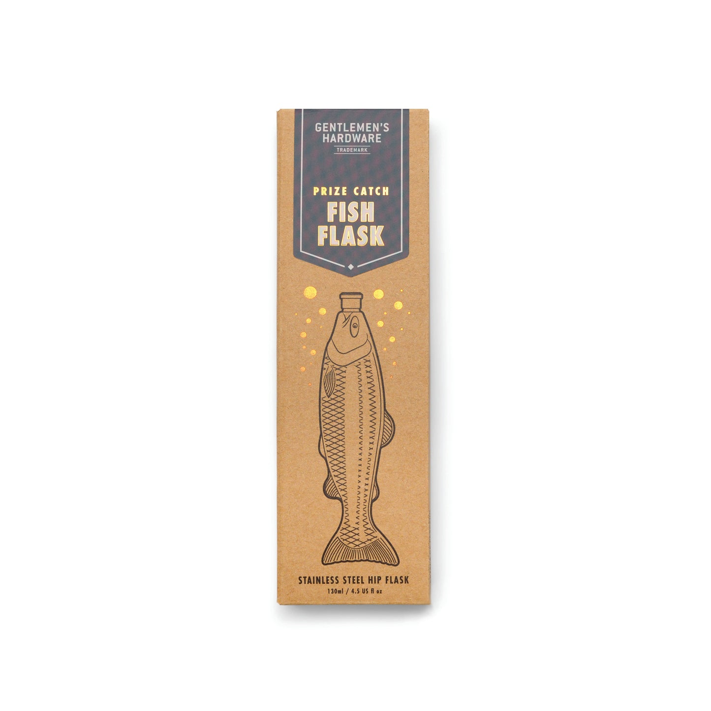 Gentlemen's Hardware - Fish Hip Flask
