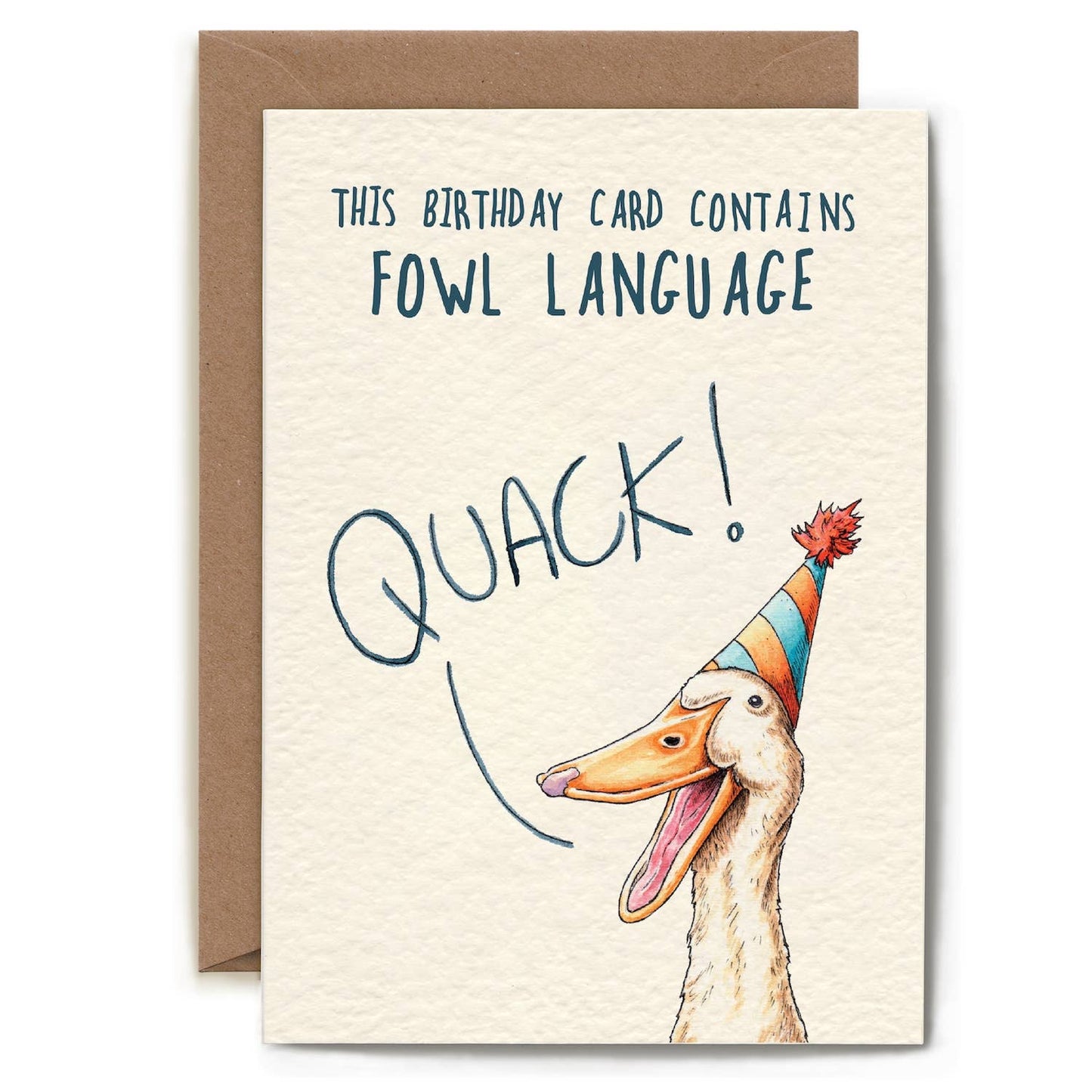 Hester & Cook - Stationery - Fowl Language Card