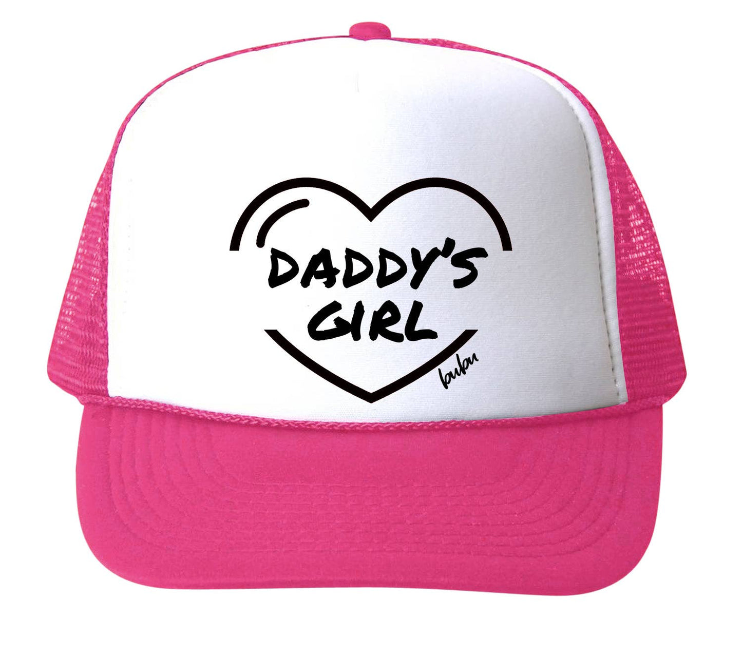 Bubu - Daddy's Girl - Valentine's Day Trucker Hat
