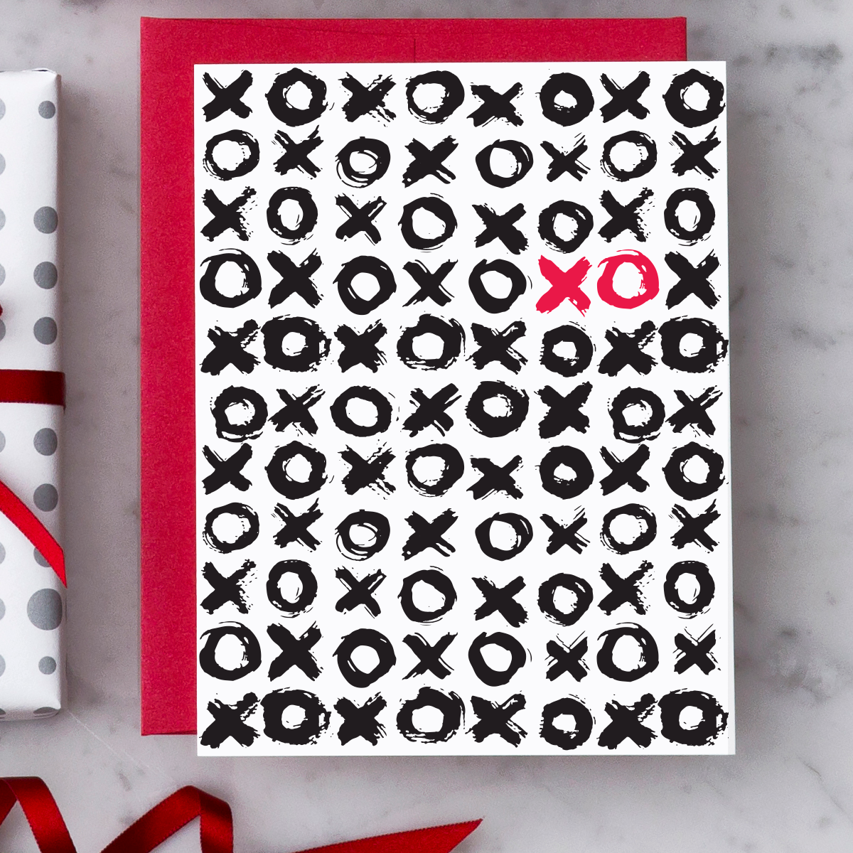 Design With Heart "XOXO" Valentine's Day Card