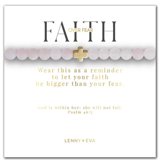 Lenny & Eva - Faith Over Fear Bracelets-Limited Edition-Multiple Options