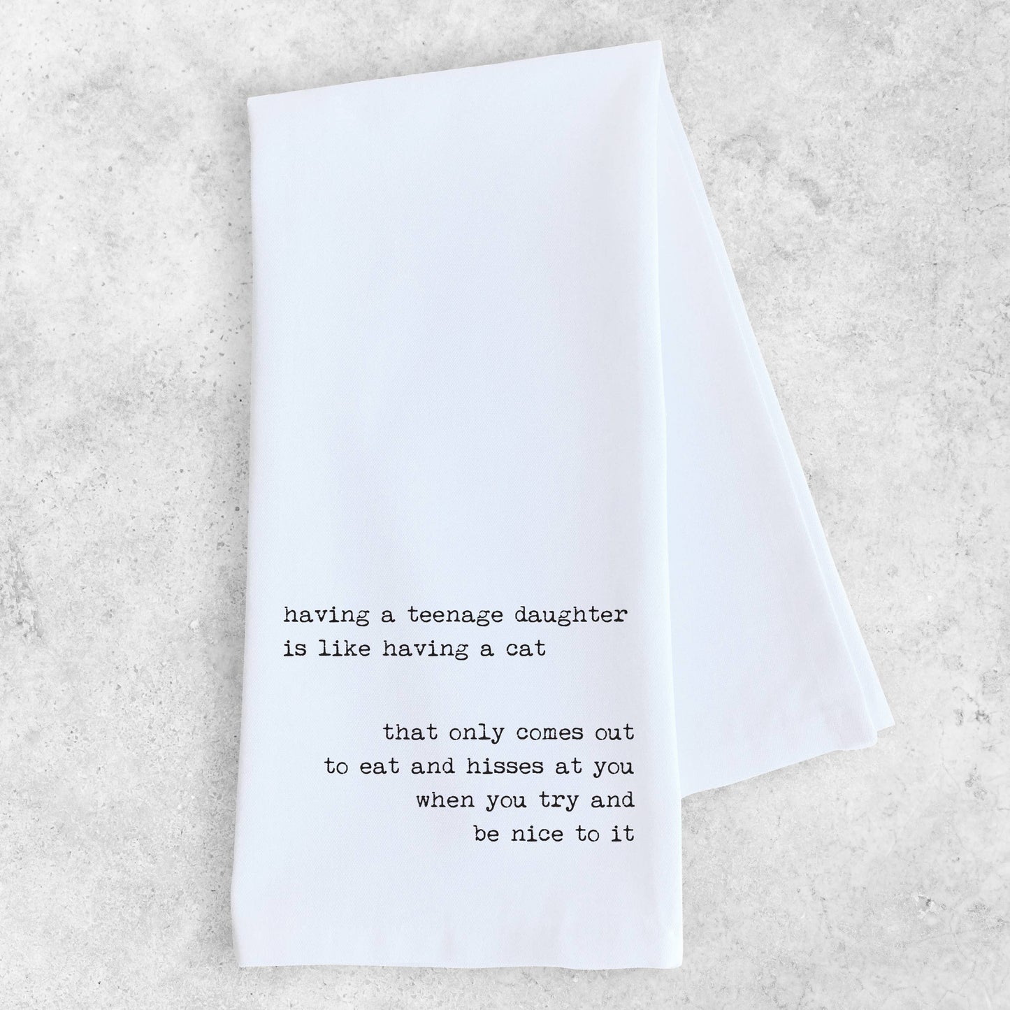 DEV D + CO. - Teenage Daughter - Tea Towel