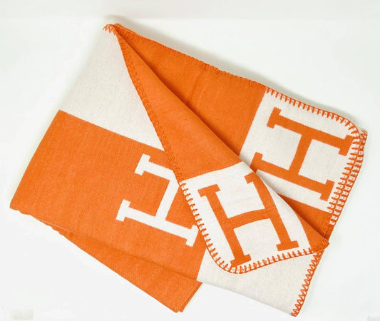 Fornash - Monogram H Blanket - PREORDER