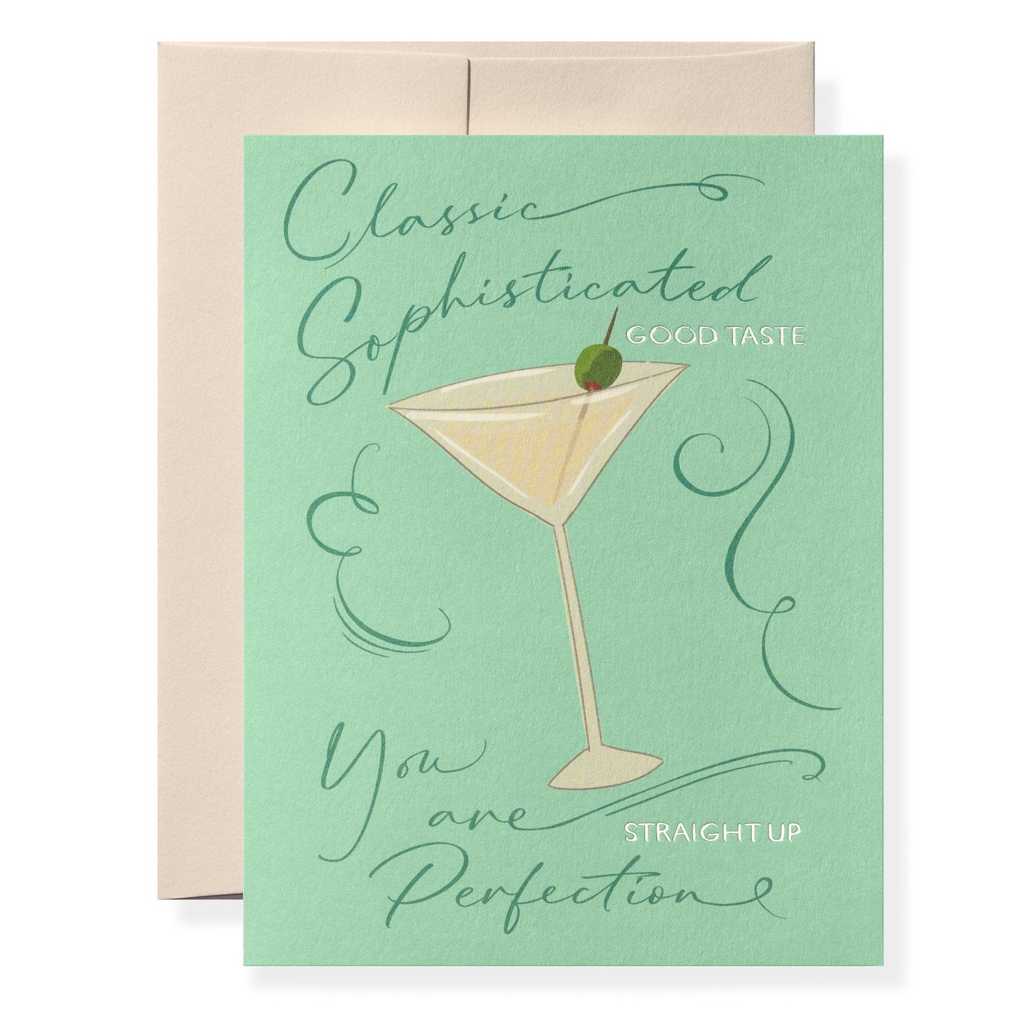 Karen Adams Designs - Martini Greeting Card