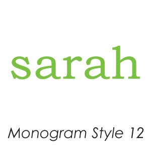 Personalized Canvas Cosmetic Bag