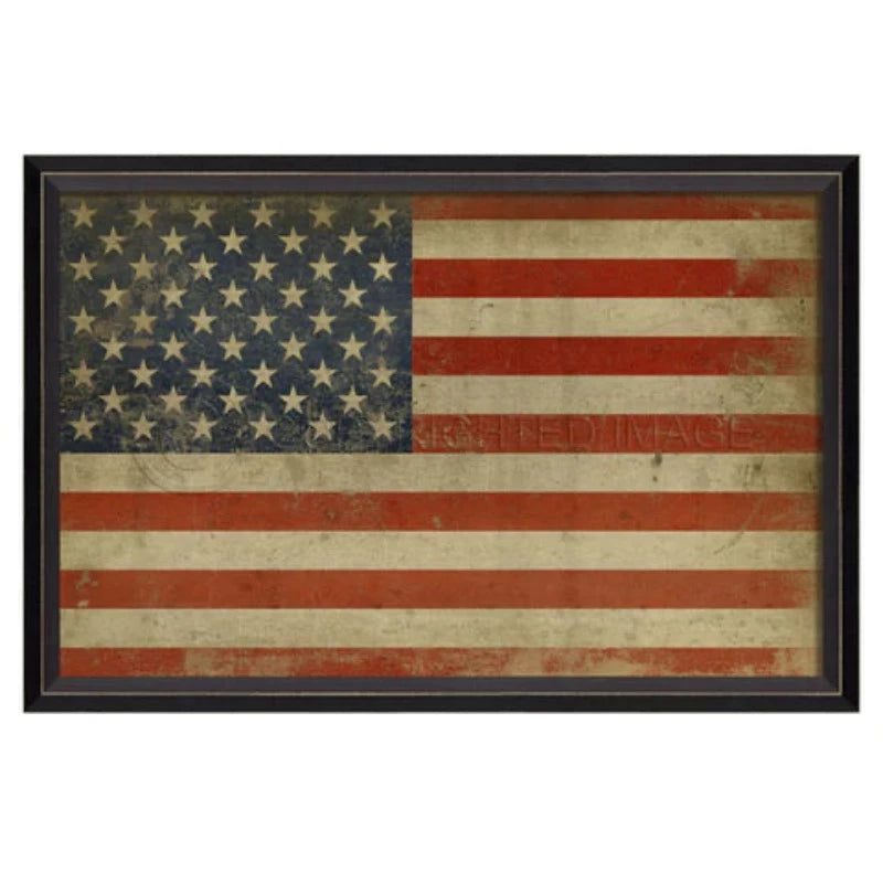 American Flag Framed Print
