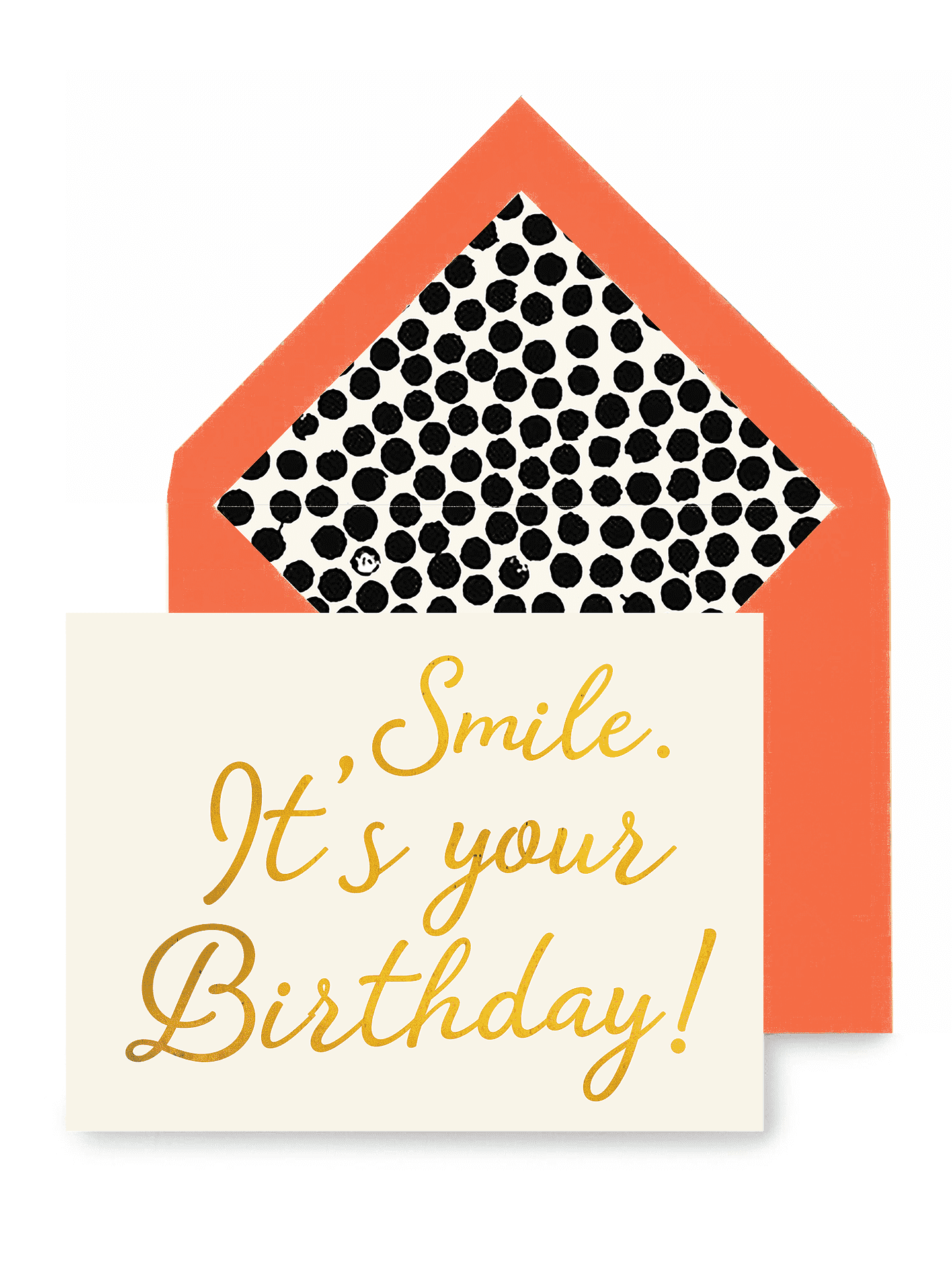 Ben's Garden - Smile. It's Your Birthday Greeting Card, Single Blank Card