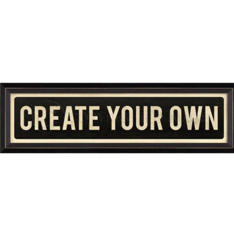 Street Sign Wall Decor-Create Your OWN
