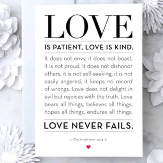 Design with Heart-" Love Is Patient"