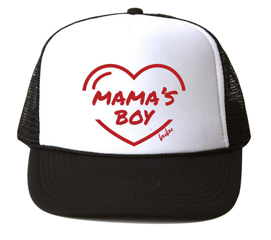 Bubu - Mama's Boy - Valentine's Day Trucker Hat