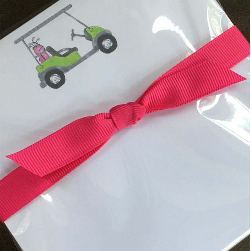 Golf Cart for the Girls Notepad