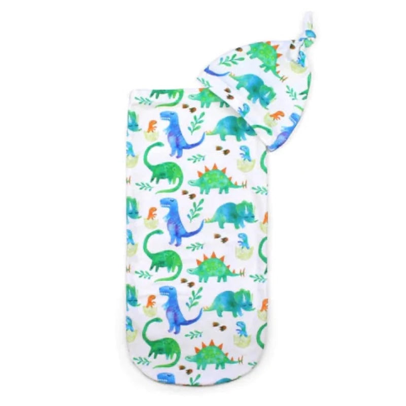 Itzy Ritzy - Cutie Cocoon™ Dino Matching Cocoon & Hat Sets