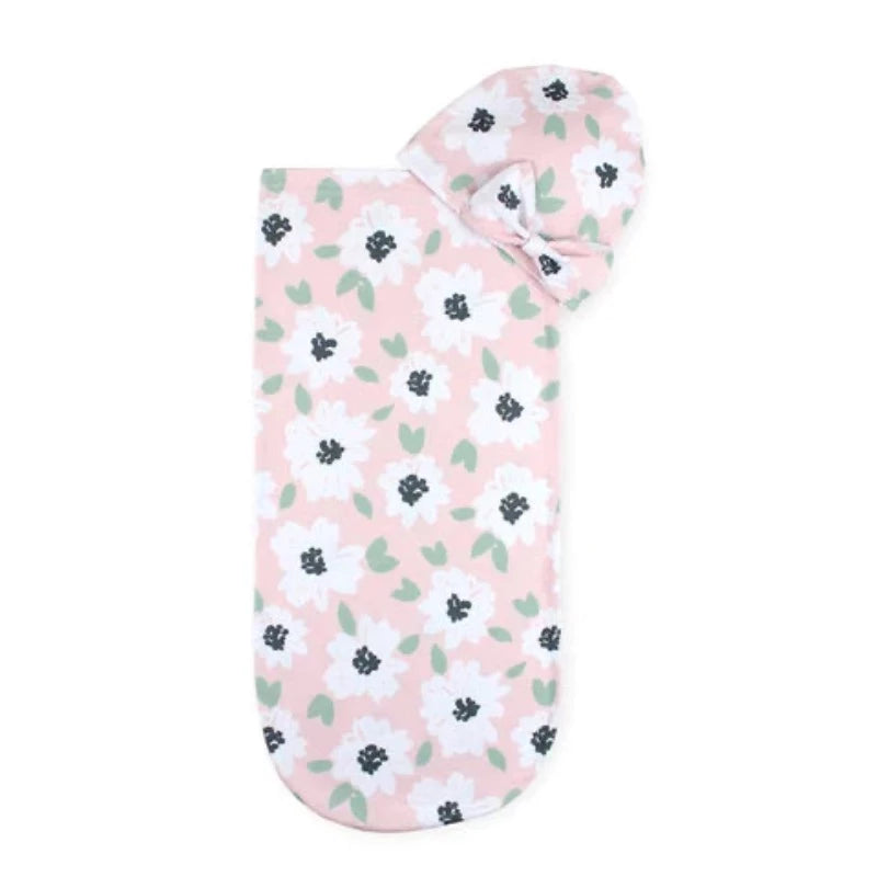 Itzy Ritzy - Cutie Cocoon™ Floral Matching Cocoon & Hat Sets
