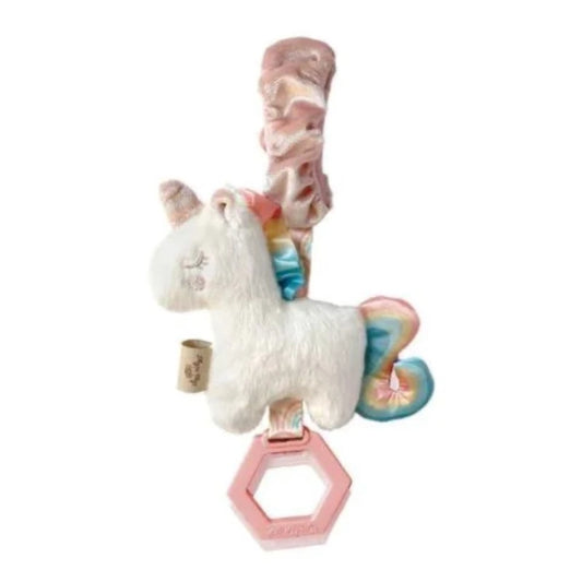 Itzy Ritzy - Ritzy Jingle™ Unicorn Attachable Travel Toy