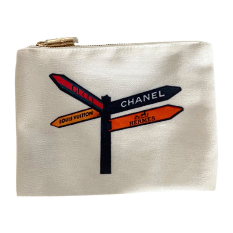 Rodeo Drive Signs Makeup Bag