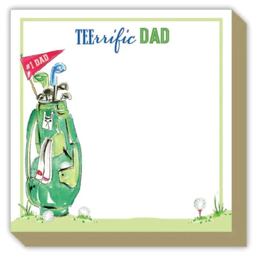TEErific DAD Golf Bag Luxe Notepad