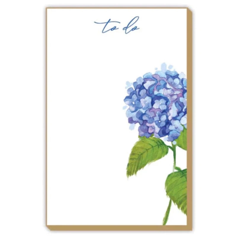 To Do Handpainted Hydrangea Luxe Large Notepad