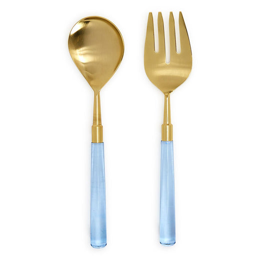 Blue Skies Salad Servers